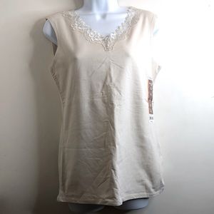 Women’s White Stag Sleeveless Shirt